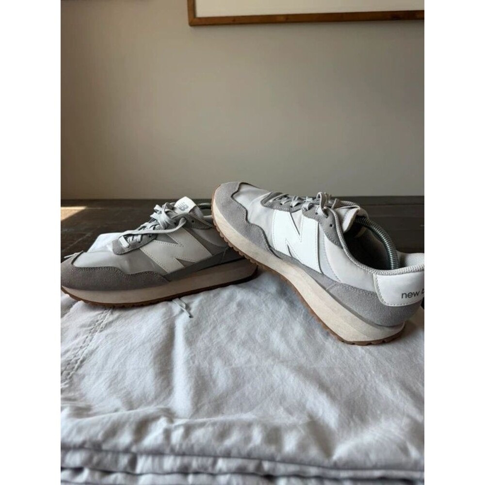New Balance 237 WS237NM Women’s 11 Gray White Gum Retro Sneakers